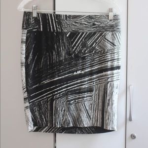 Helmut Lang print skirt medium